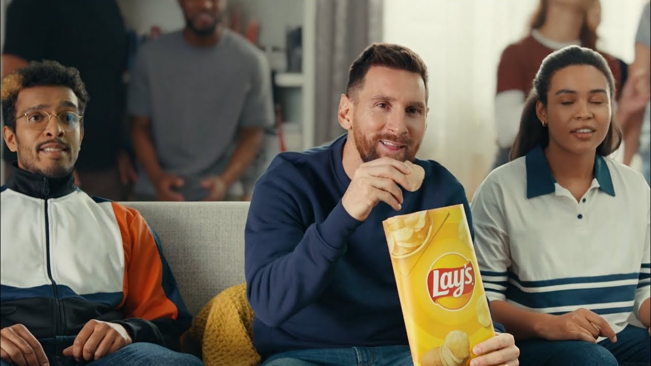 Lionel Messi Lays Commercial - 2023 UEFA CHAMPIONS LEAGUE - YouTube