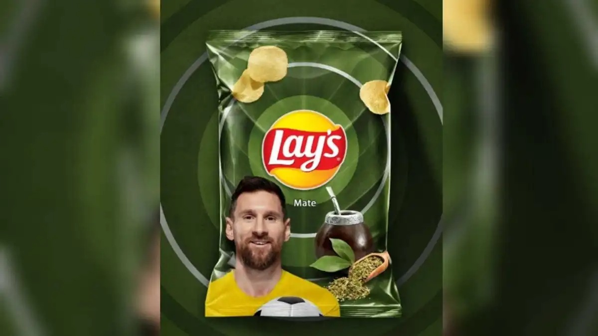 Messi promociona unas papas sabor mate - Ahora Tabasco Noticias