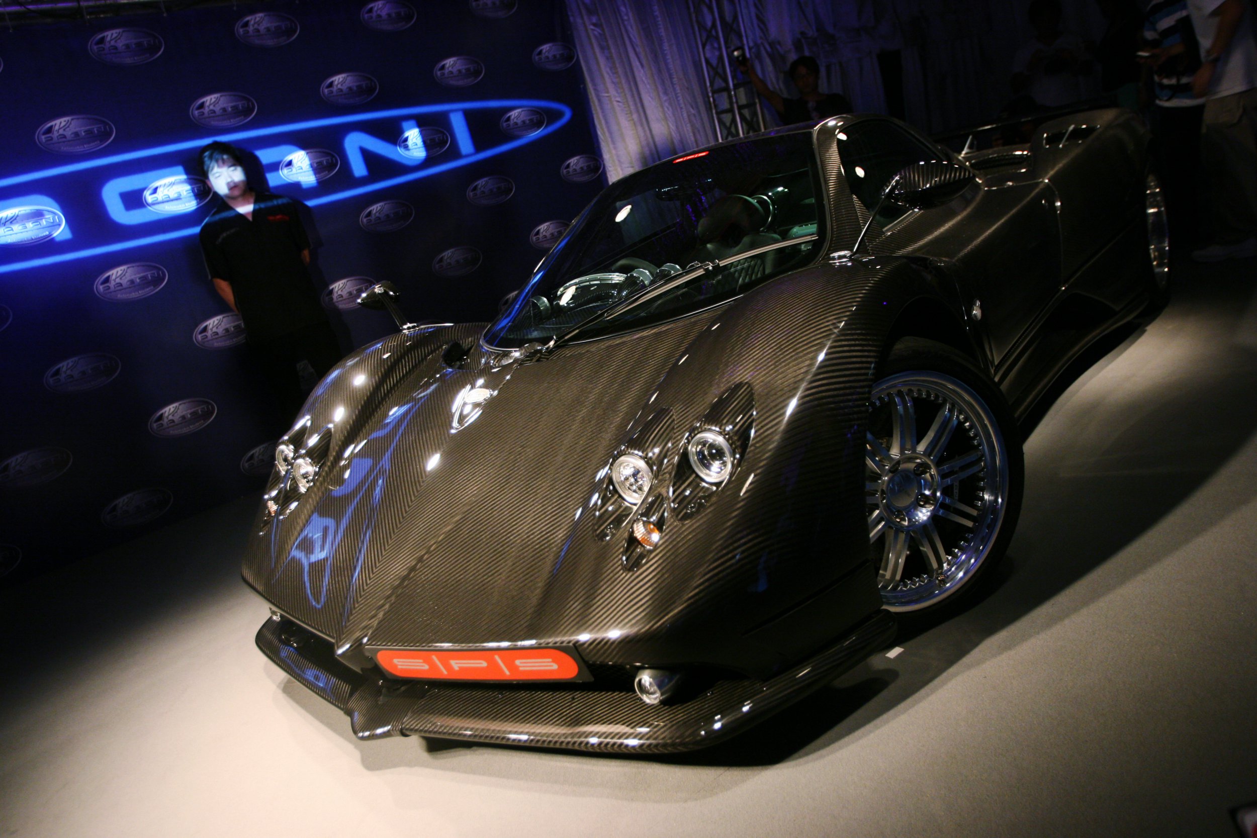 The supercar has a sleek and unique design, and ranks as one of the couple's most valuable cars in the collection
