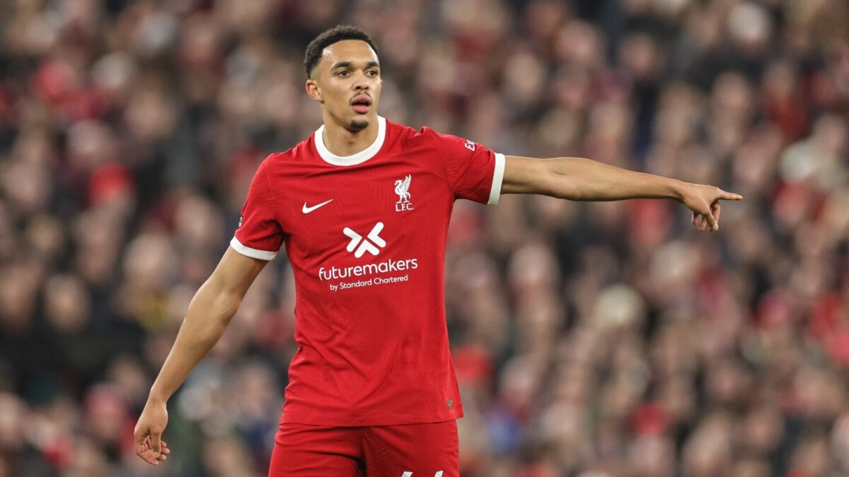 Trent Alexander-Arnold Liverpool vs Man Utd Premier League