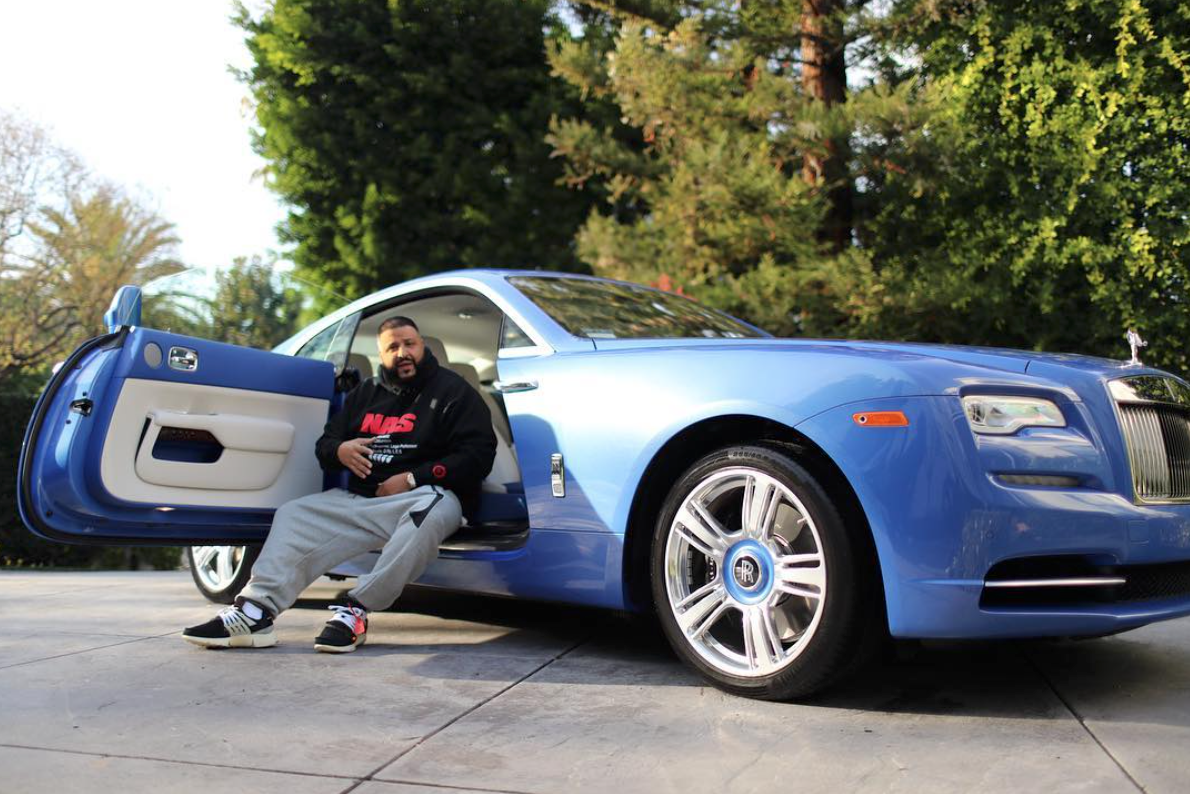 DJ Khaled's Got a Wraith Now Too - Celebrity Cars Blog