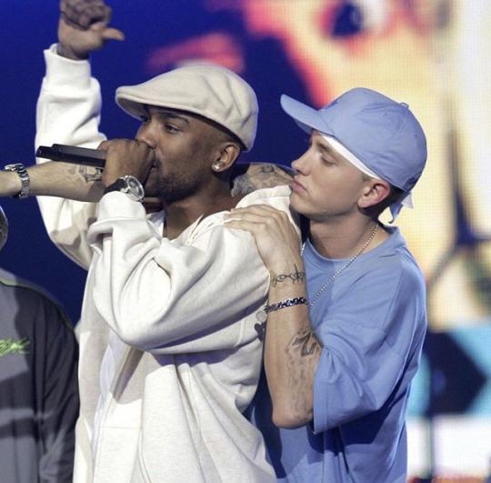The definition of brotherhood. RIP Big Proof : r/Eminem