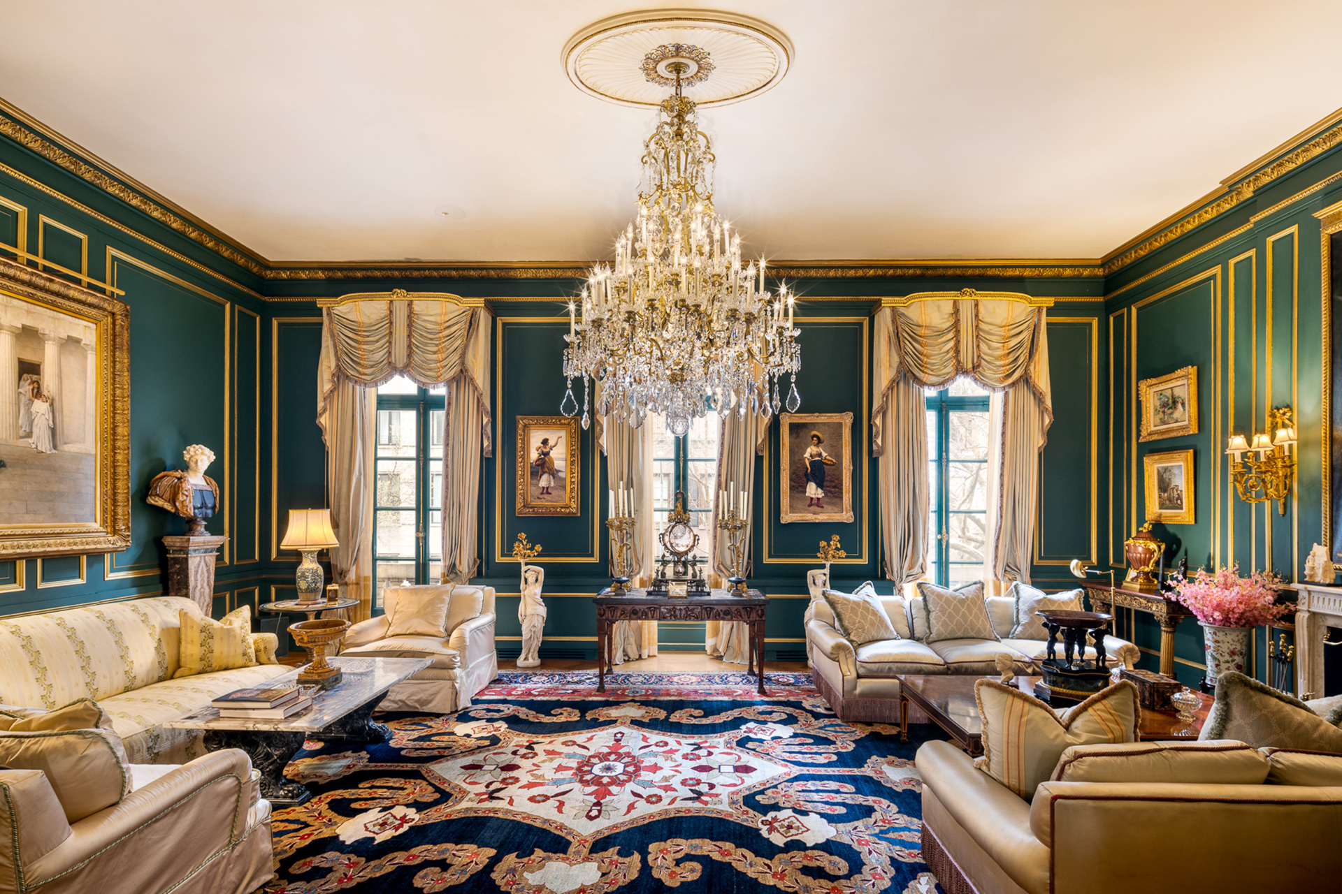 Belle of the Beaux: Historical Manhattan Mansion House -