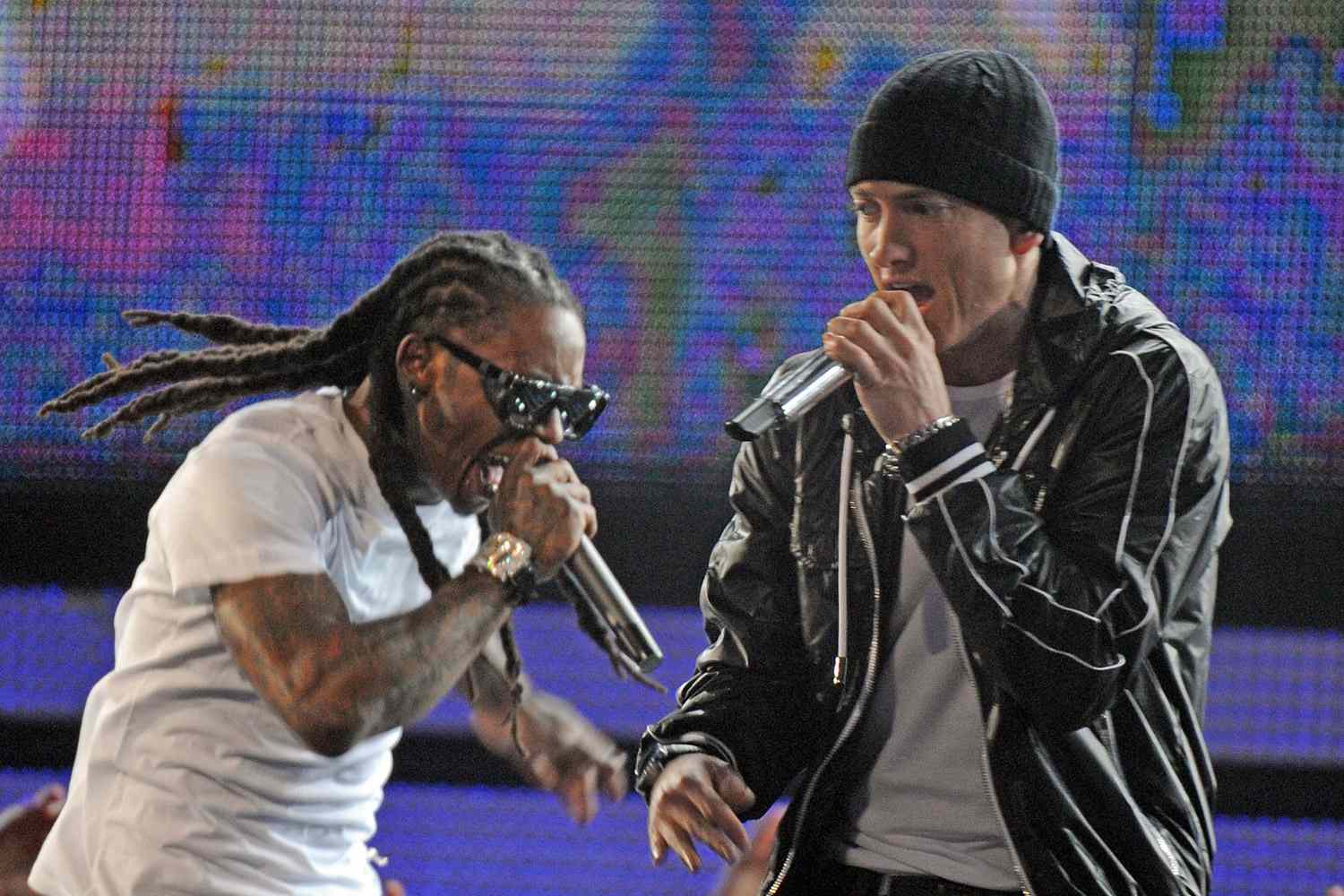 Lil Wayne Says He Was Scared the First Time He Worked with Eminem