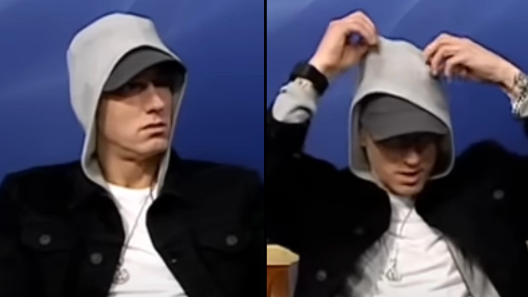 Eminem questioned for 'hiding' face behind a hoodie after years of fan's questions