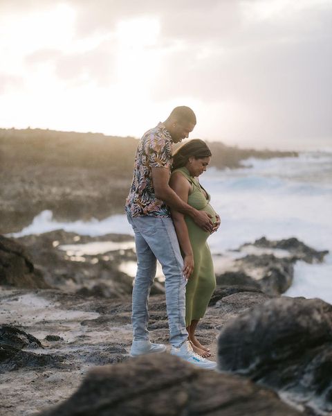 Giannis Antetokounmpo, a Greek-Nigerian professional basketball player, and his fiancée Mariah Riddlesprigger recently welcomed the birth of their third child. - Mariah Riddlesprigger/Instagram