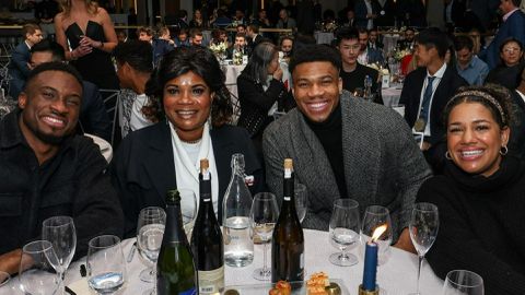 Nigerian-born Giannis Antetokounmpo keeps his fathers legacy with Poverty Is No Joke.