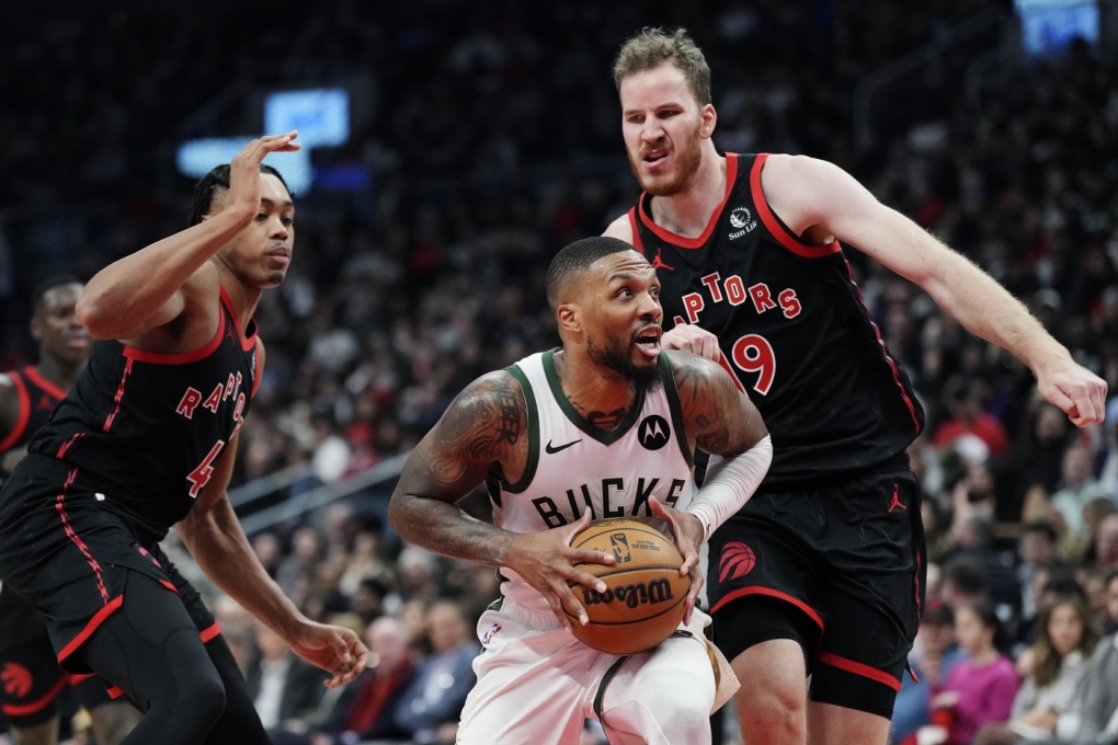 Lillard's 37-point, 13-assist lifts Bucks to 128-112 win over Raptors | CTV News