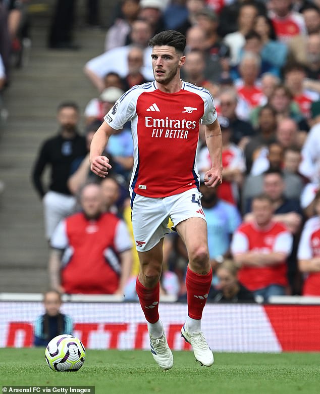 Declan has made a major impact for Arsenal since making the switch from West Ham last year. In addition, he is firmly established as a key player for England having been capped by the Three Lions on 60 occasions